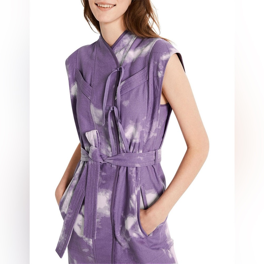 Claudie Pierlot Tie-Die Mini Dress